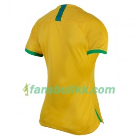 Fotballdrakt Brasil Dame Hjemmetrøye Copa América 2019 Kortermet
